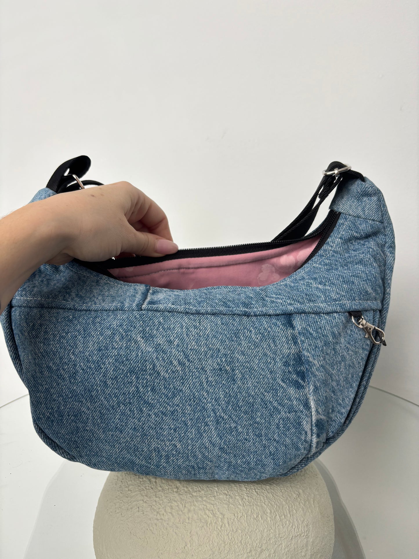 Sac banane en jeans (anti-vol)