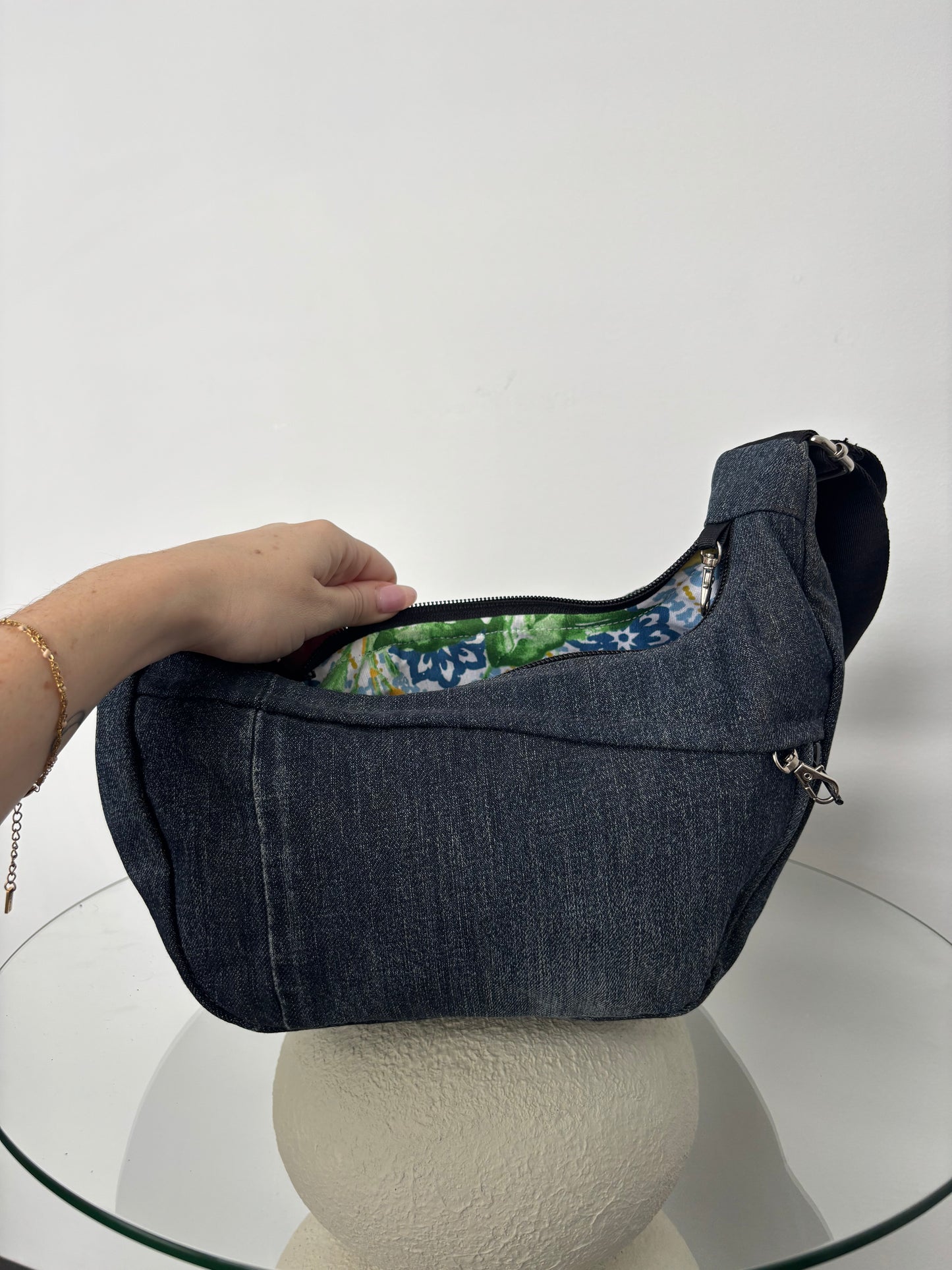 Sac banane en jeans (anti-vol)