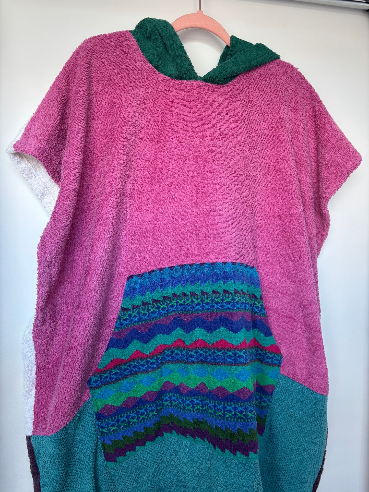 Poncho adulte - rainbow