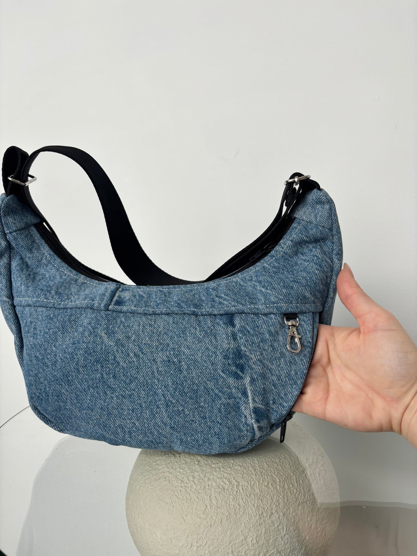 Sac banane en jeans (anti-vol)