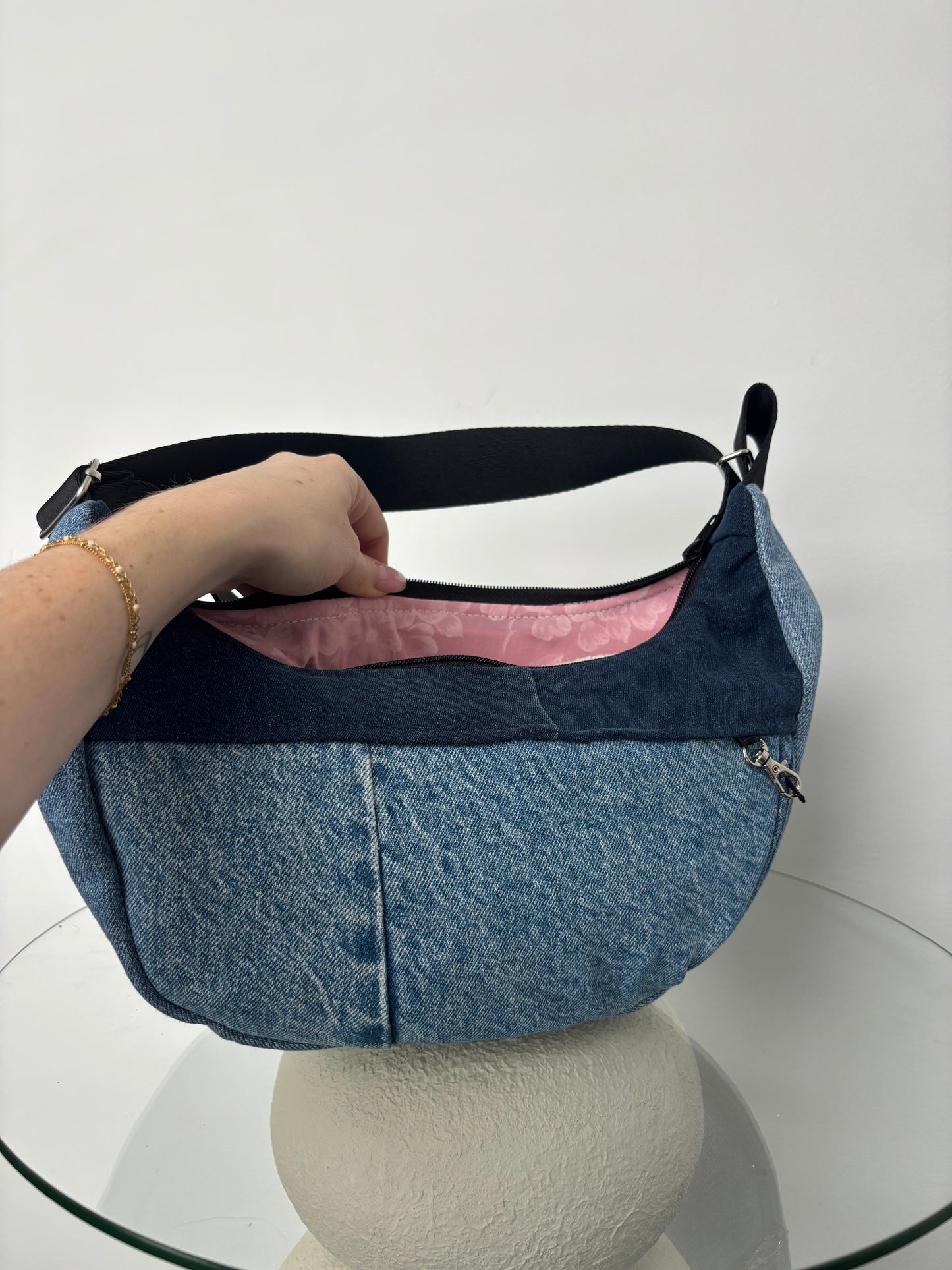 Sac banane en jeans (anti-vol)