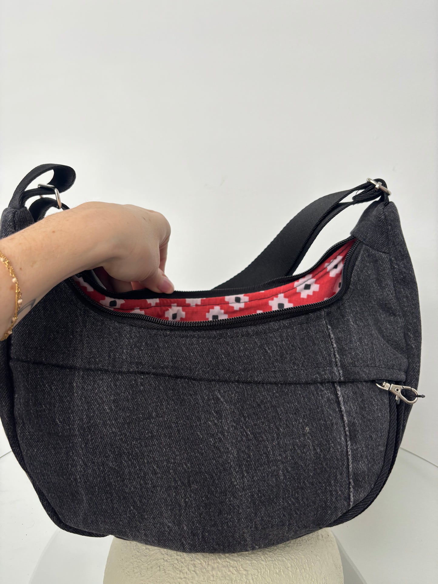 Sac banane en jeans (anti-vol)